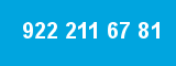 922 211 67 81 922 211 67 81